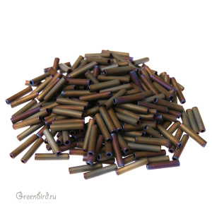 Бисер TOHO Bugle стеклярус 9 мм – Матовый (#614), 10 г