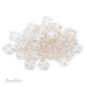 QuadraTile 6mm, Luster Transparent Champagne, 5 гр (#LC00030)