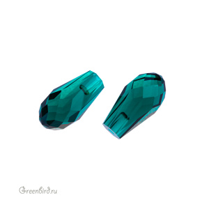 6530 подвеска Pure Drop для вклеивания 12mm – Emerald (#205)