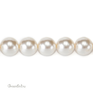 Swarovski 5811 Жемчуг с расширенным отверстием 14 мм, кремовый (#620), 1 шт.