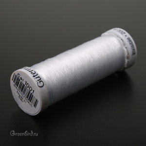 Мононить Gutermann белая. катушка (#1001)