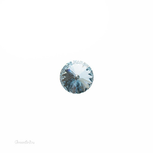 Swarovski 1122 Риволи SS47, аквамарин (#202), 1 шт.