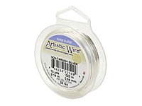 Проволока Artistic Wire 26 Ga Non-Tarnish Silver (AWS-26S-10-30YD)