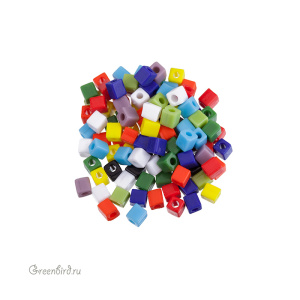 Бисер MIYUKI Cube 4 мм (#MIX37), 10 г