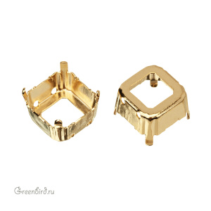 4480 Оправа для ювелирного кристалла Imperial FS 14 мм, золото