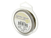 Проволока Artistic Wire 26 Ga Gun Metal (Bronze) (AWS-26-24-30YD)