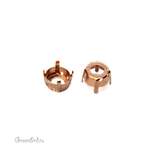 1088 Оправа для ювелирного кристалла Chaton SS45, томпак