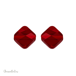 Swarovski 5054 Бусина Мини Ромб 6 мм, сиам (#208), 1 шт.