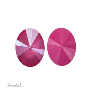 4122 Oval Rivoli 18x13,5mm – Lacquer Peony Pink (#001L113S)