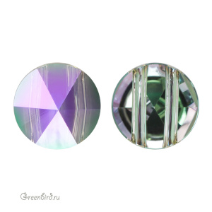 Swarovski 5062 Бусина Шип круглый 7,5 мм, райское сияние (#001PARSH), 1 шт.