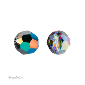 Swarovski 5000 Бусина круглая 8 мм, витражный средний (#001VM), 1 шт.