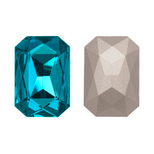 Crystalbird 4627 Октагон 18x27 мм, аквамарин (#202), 1 шт.