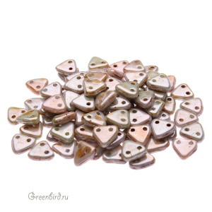 CzechMates Triangle 6мм, Ultra Luster Green, 10 гр (#65455WH)