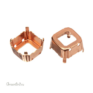 4480 Оправа для ювелирного кристалла Imperial FS 14 мм, томпак