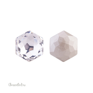Swarovski 4683 Тонкий Гексагон 12x13,5 мм, прозрачный (#001), 1 шт.