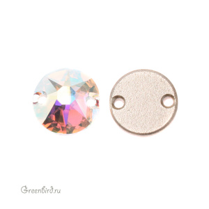 Swarovski пришивные 3288 Шатон 8 мм, прозрачный радужный (#001AB), 1 шт.