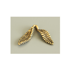 "Реликтовый лес", подвеска, ант. латунь, 1 шт. (#Л2651)