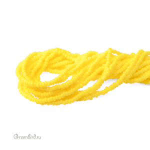 Бисер граненый Preciosa Charlotte Cut 13/0, Light Yellow (#83110)