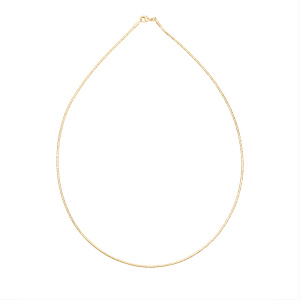 Цепочка - основа для колье 1,6 мм, золото, 45 см (#Chain-76G)