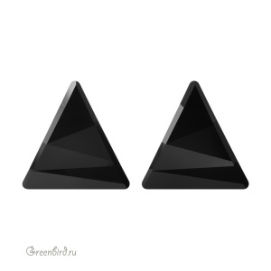 Swarovski 4717 Дельта 21,5 мм, черный (#280), 1 шт.