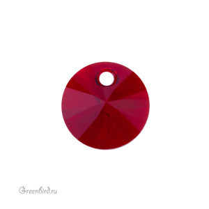 Swarovski 6428 подвеска Мини Диск 8 мм, сиам (#208), 1 шт.