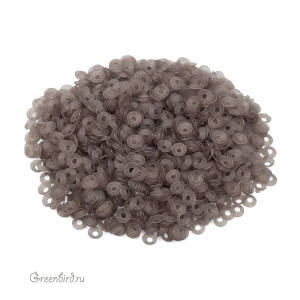 Пайетки 3мм чаша Grigio Fumo (#906F)