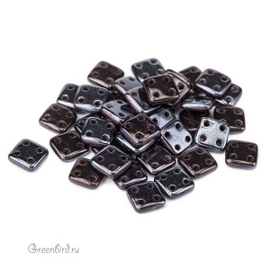 QuadraTile 6mm, Luster Metallic Amethyst, 5 гр (#LE23980)