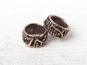 Коннектор, ант. бронза, 1 шт. (#2989)