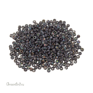 Бисер чешский PRECIOSA Czech круглый 8/0, Vitrail Dark (#00030/28180D), 10 г