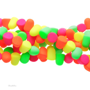 Gum Drops 7,5x10mm, Neon Light Mix (#NEON1)