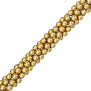 Swarovski 5810 Жемчуг 5 мм, королевский золотой (#2034), уп. 20 шт.