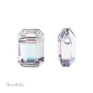 Swarovski 5514 Бусина Маятник 10х7 мм, прозрачный радужный (#001AB), 1 шт.
