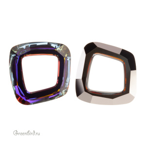 4437 Cosmic Square Ring 20 мм – Volcano (#001VOL)