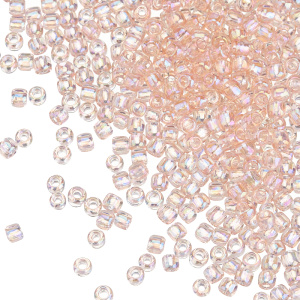 Бисер TOHO Round 8/0 радужный прозрачный(#169), 10 г