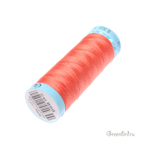 Шелковая нить Gutermann S303, 100м, коралл (#896)