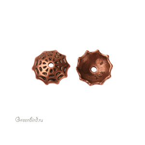 JBB Чашечка "Паутина", ант. медь (JB-7406)