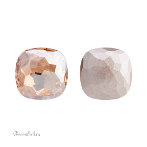 Swarovski 4483 Тонкий Кушон 14 мм, золотистая дымка (#001GSHA), 1 шт.