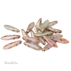 Dagger 2 отверстия 5x16mm, Ultra Luster Green, 1 шт. (#65455AL)