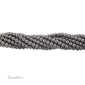 Swarovski 5810 Жемчуг 2 мм, черный (#298), уп. 50 шт.