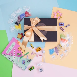 Фирменный набор для плетения колечек с брошюрой и видео мк GreenBird