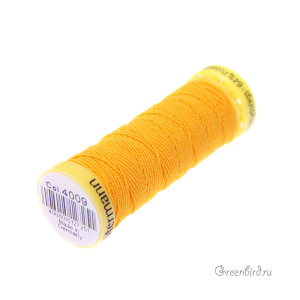Нить эластичная Gutermann, подсолнух (#4009)