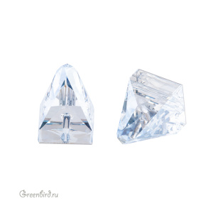 Swarovski пришивные 3296 Шип квадратный 10х10 мм, голубая дымка (#001BLSH), 1 шт.