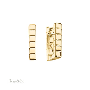 Швензы-звенья прямоугольные "Конго" 20 мм, золото, пара (#SV1701-1523G)