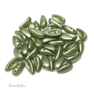 Chilli 4x11mm, Pastel Olivine, 40 шт. (#25034)