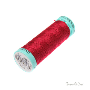 Шелковая нить Gutermann R753, 30м, малина (#384)