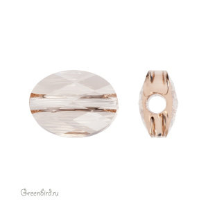 Swarovski 5051 Бусина Мини Овал 8х6 мм, светлый шелк (#261), 1 шт.