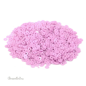 Пайетки 3мм плоские Rosa Fucsia (#3504)