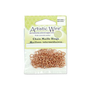 Соединительные кольца Artistic Wire 18Ga 5.95 мм, медь 