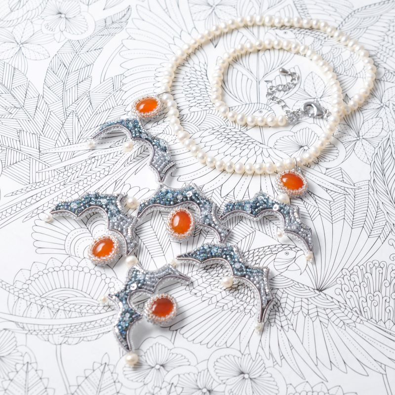 PDF мастер-класс по колье 