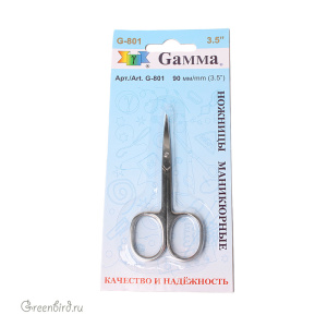Ножницы маникюрные, 90 мм